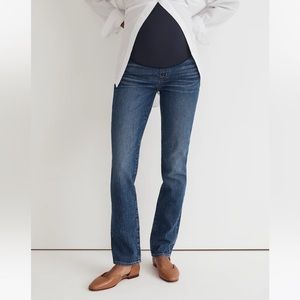 NWT Madewell Maternity Over-the-Belly Perfect Vintage Jean in Decatur Wash sz 26